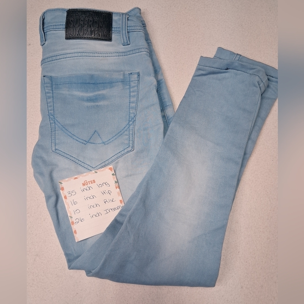 Superdry Light Blue Skinny Jeans